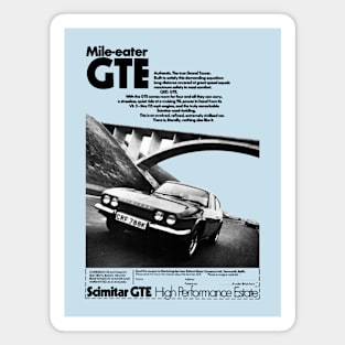 RELIANT SCIMITAR GTE - advert Magnet